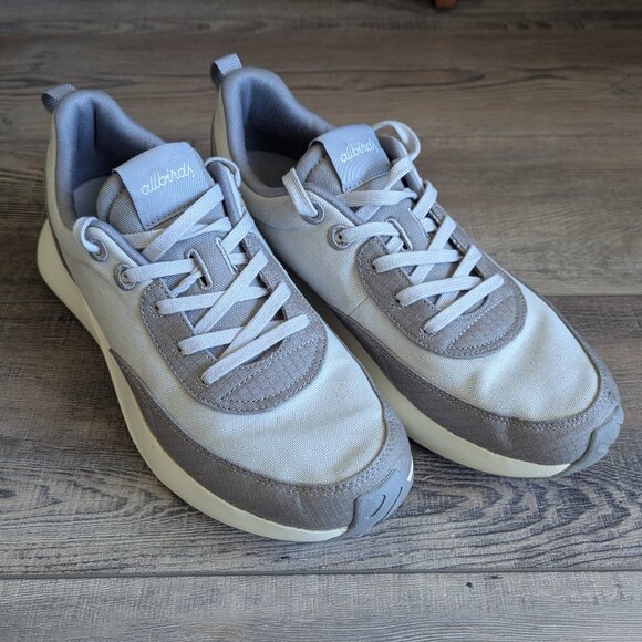 Allbirds Men's Courier Casual Retro Throwback Everyday Sneakers Grey White 11 - Picture 3 of 9